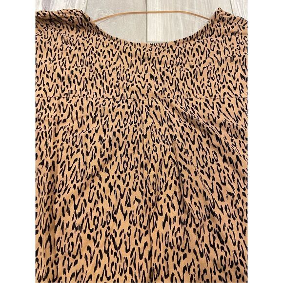Terra & Sky plus size leopard blouse, size 2X - Picture 12 of 12